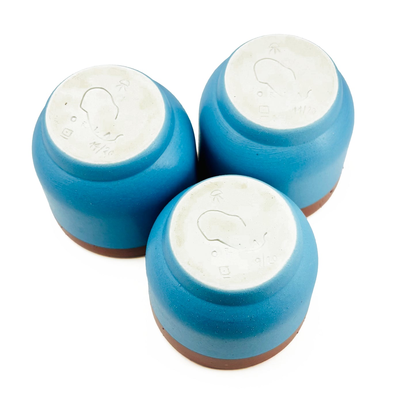 Cup / Blue & Terracotta