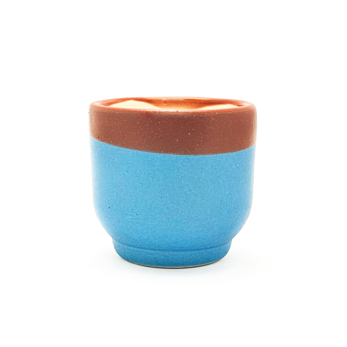 Cup / Blue & Terracotta